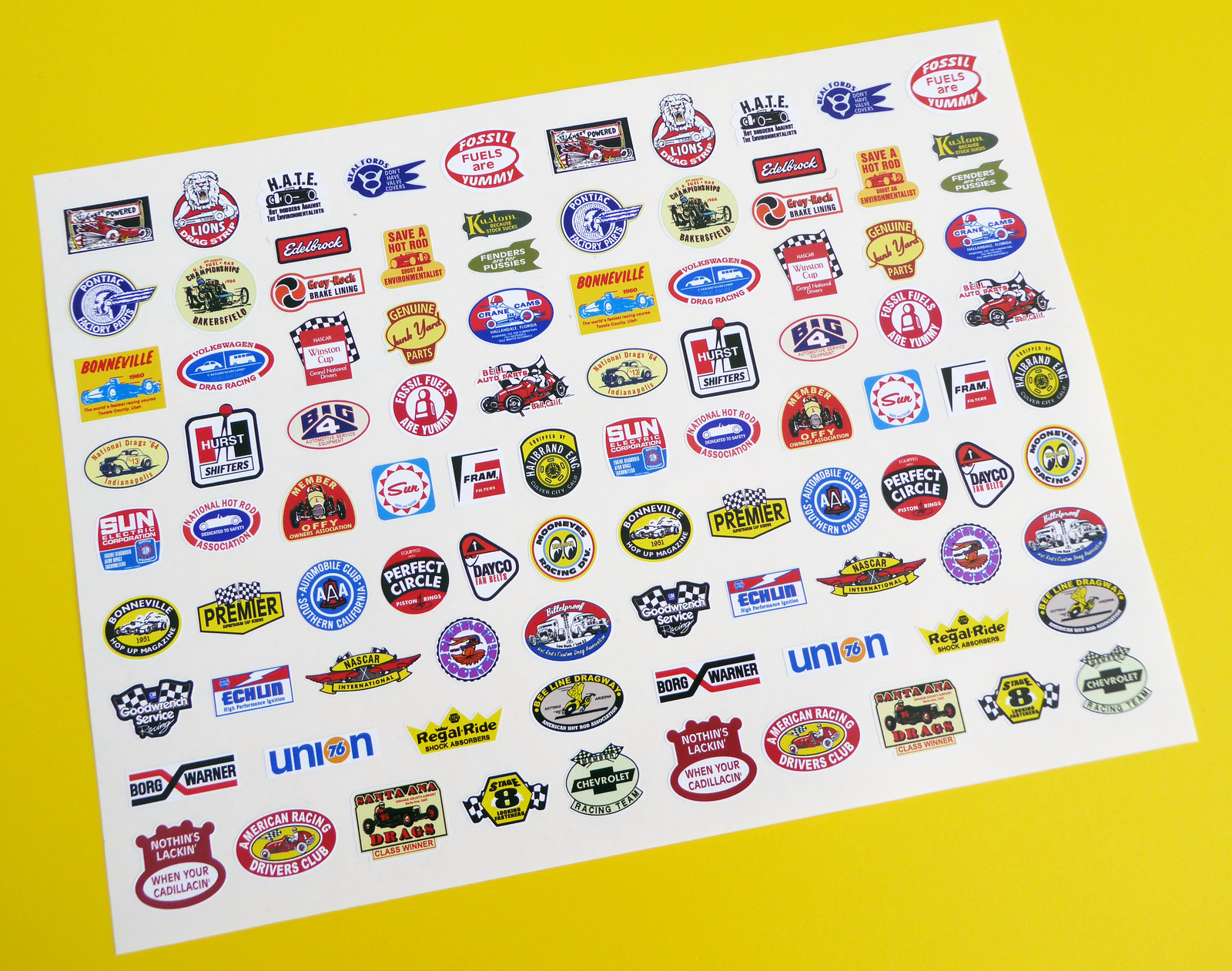 RC 18th 1/18 SCALE HOT ROD DRAGSTER RAT rod stickers decals HPI mini xray Losi
