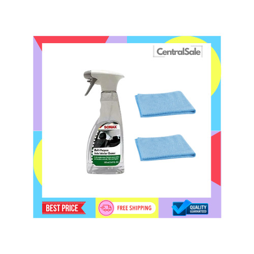 Sonax Multi-Purpose Auto Interior Cleaner 500ml + 2 Free Towels FREE SHIPPING