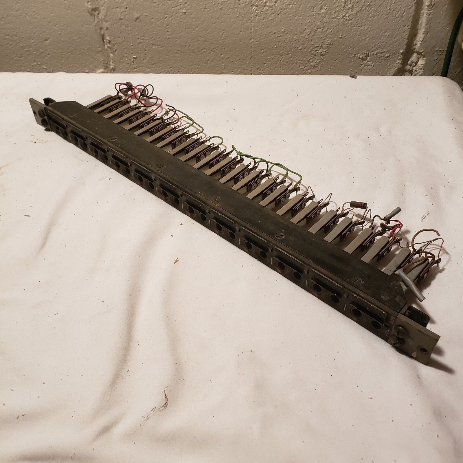 Rca 33b Patch Panel Single Row Vintage