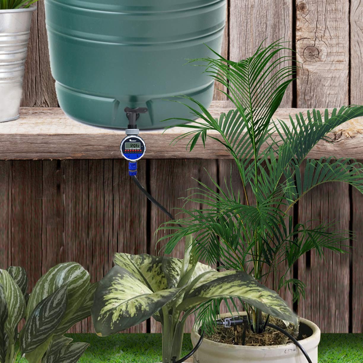 Yardeen Water Timer Garden Irrigation Controller with 8 Programs