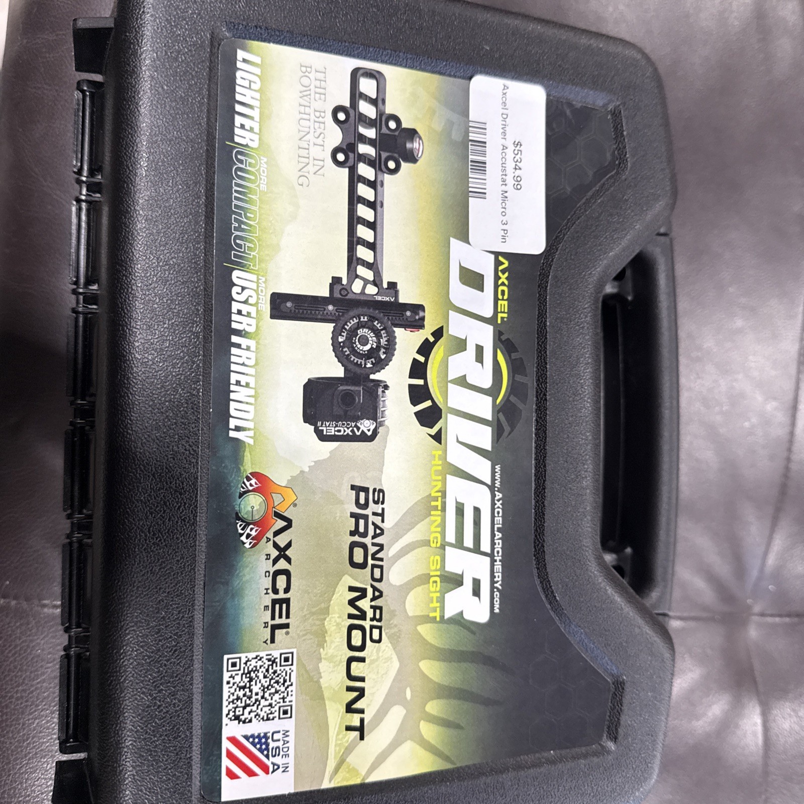 Driver Slider Sight -standard Pro. Accustom II Scope- 3 Pin- .010