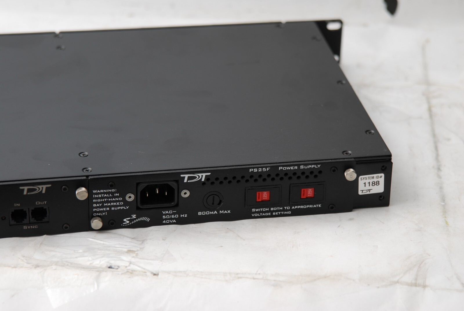 Tucker-Davis Technologies 2x: PA5 Programmable Attenuator & 1x: UZ2