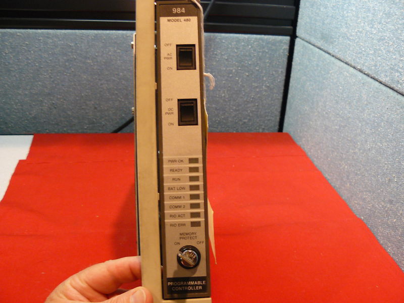 PCO984480 PERFECT Modicon CPU w/Memory&Exec PC-O984-480 , PC0984480