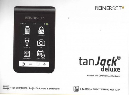 PURE SCT TanJack Deluxe - Premium TAN Generator & Authenticator - Black - Ne