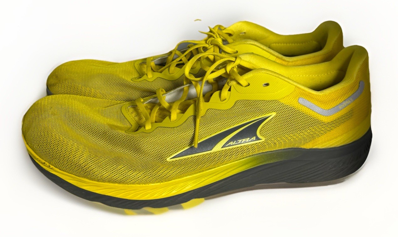 Altra Rivera 3 Men's Running Shoes Yellow  Mesh US 15 ALOA7R6Y270