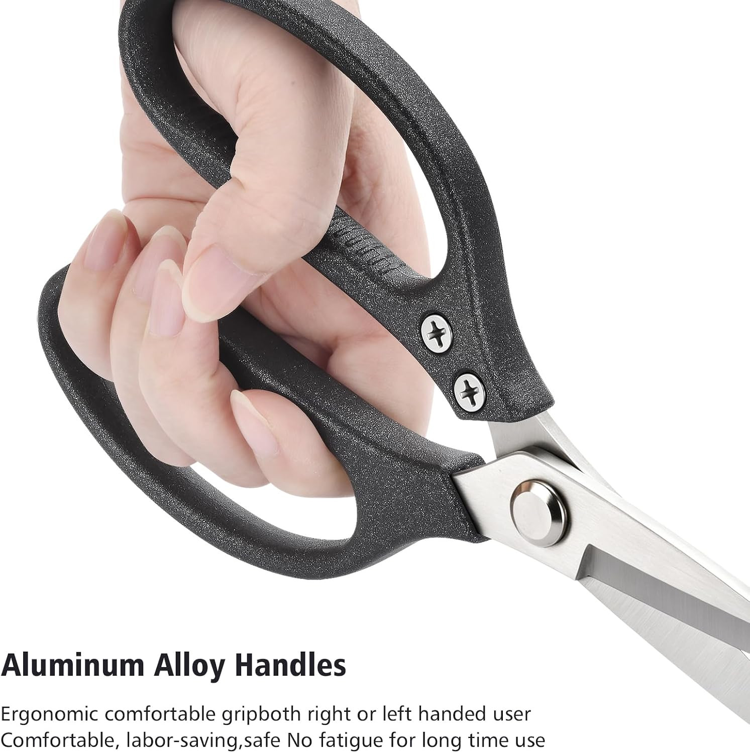 8.5-Inch Scissors All Purpose Heavy Duty Scissors Stainless Steel Sharp Scissors