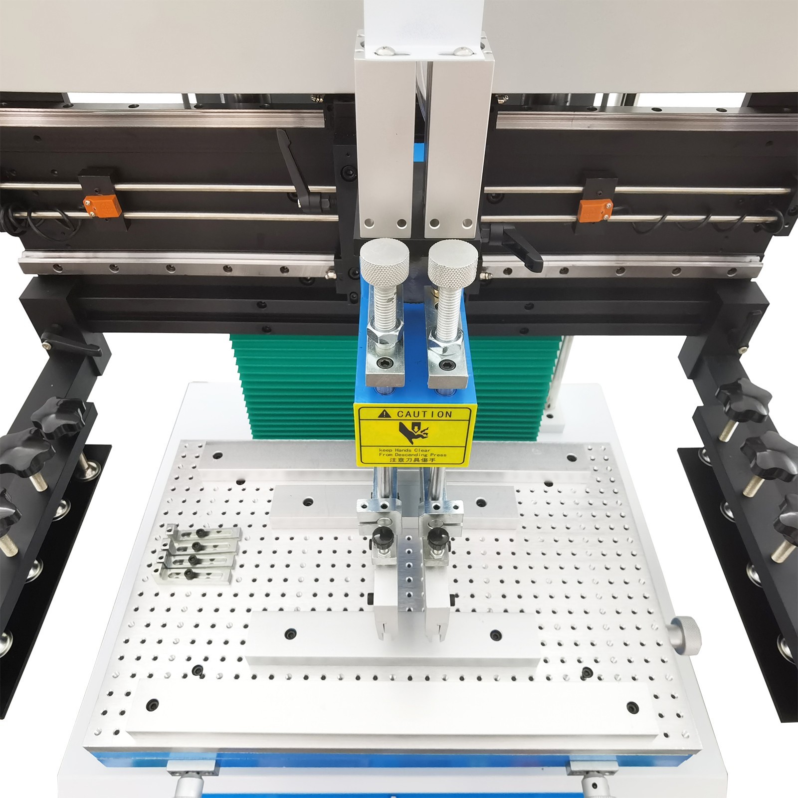 110V Solder Paste Printing Machine PCB Outer Or Pin Positioning