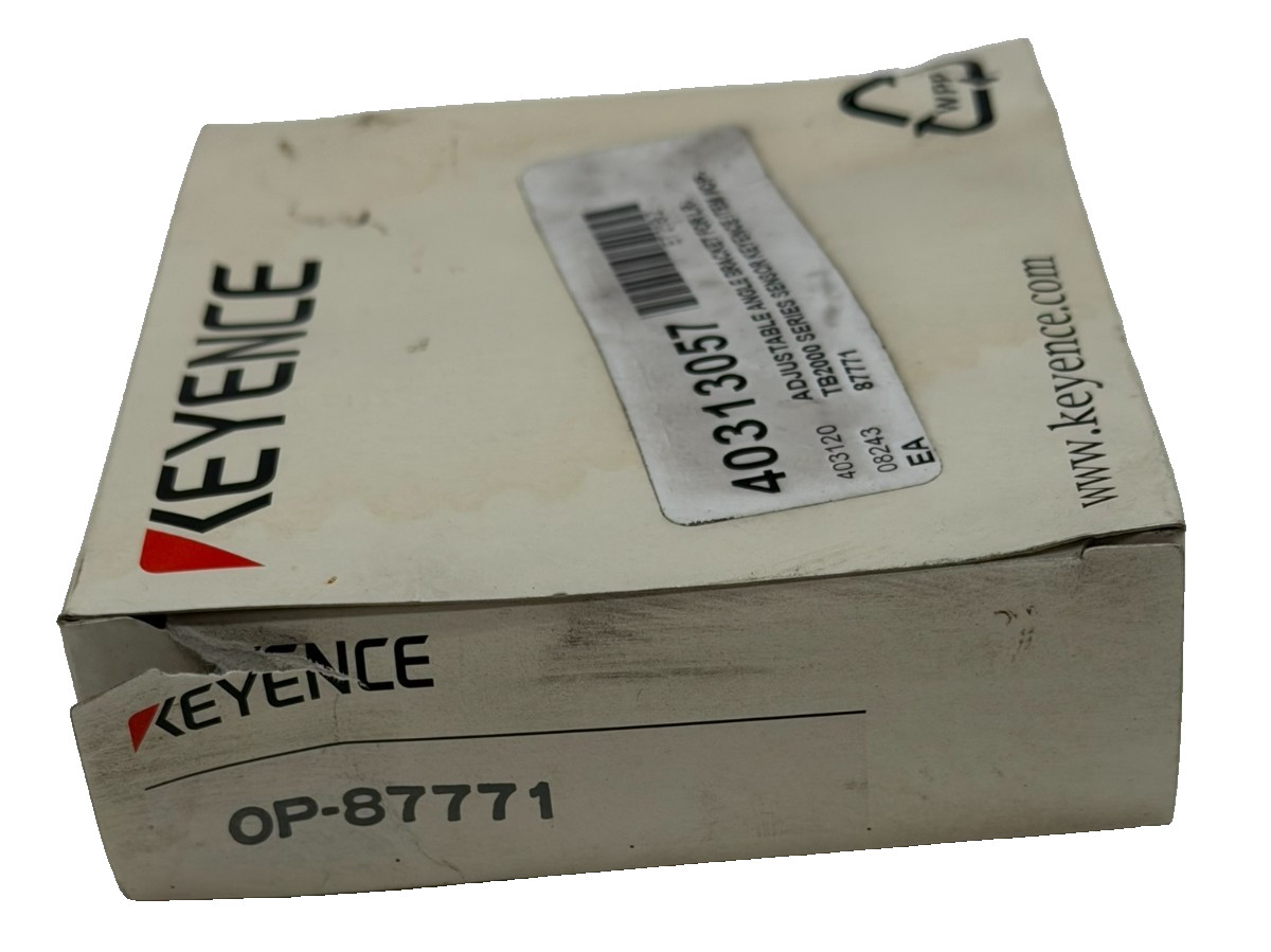 NEW KEYENCE OP-87771 ANGLE BRACKET OP87771