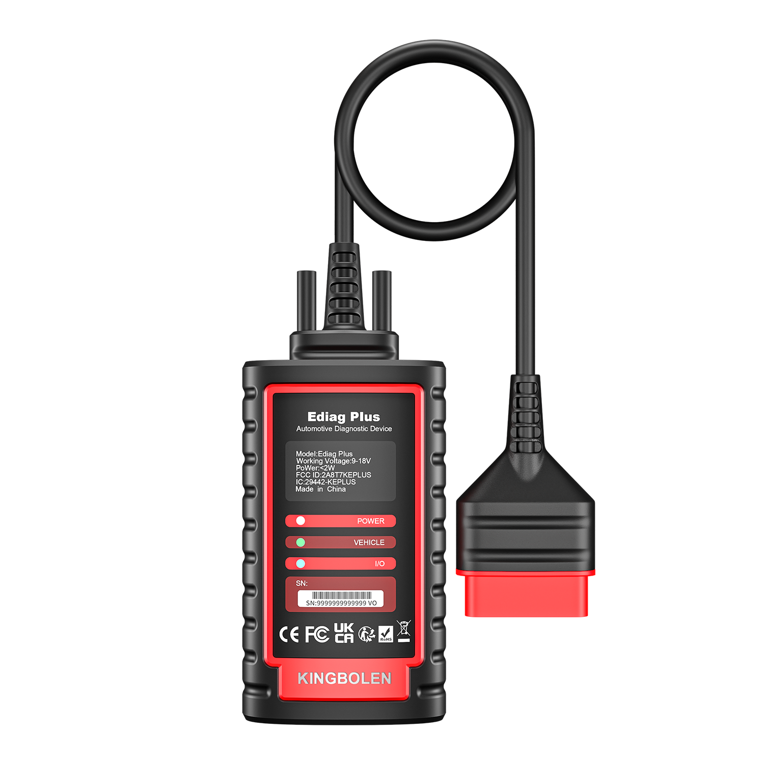 Ediag+ Bidirectional Car Diagnostic Tool OBD2 Scanner ECU Coding as THINKDIAG 2
