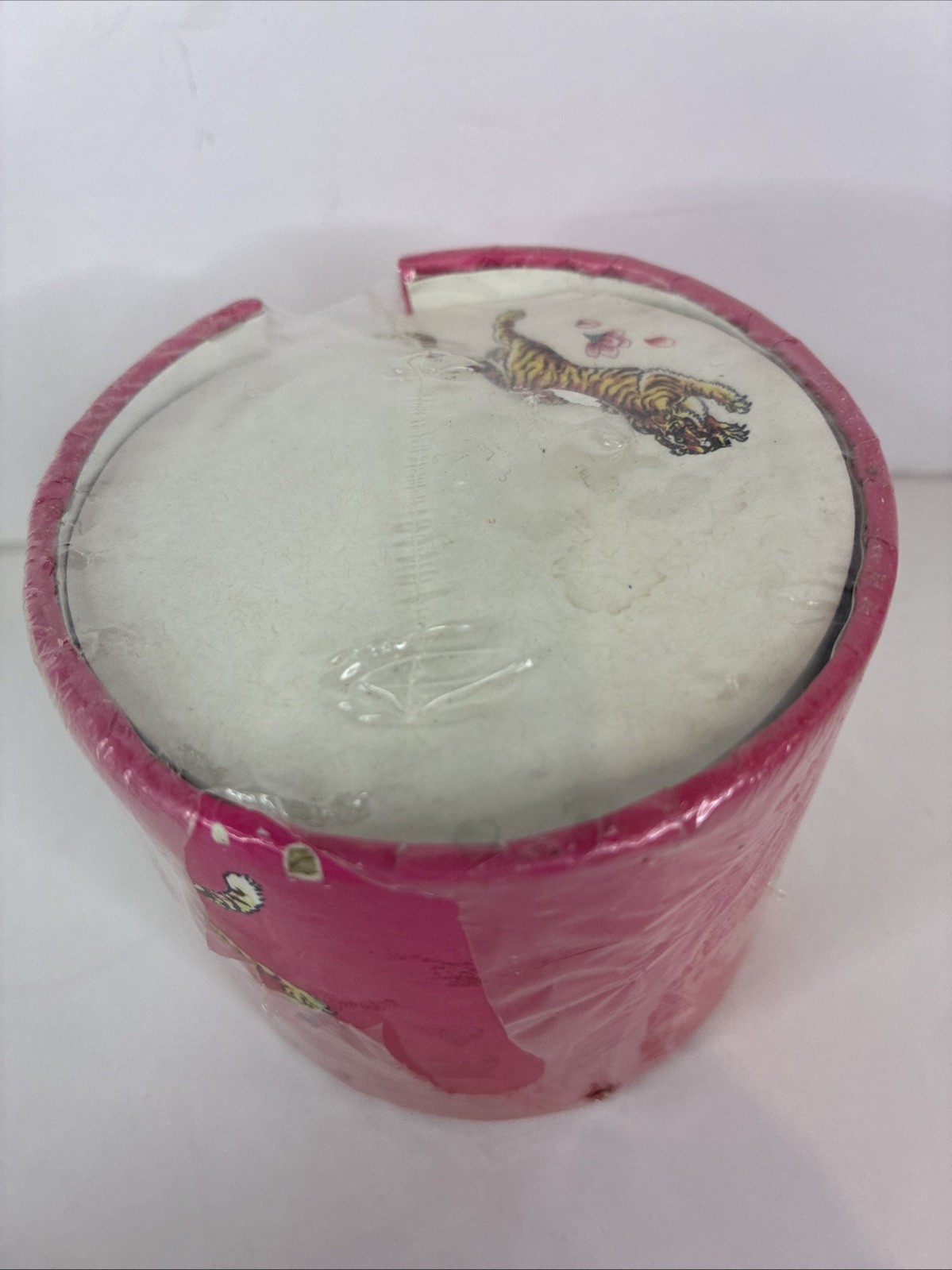 ED HARDY Tiger Pink Memo Cylinder Note Pad Round Notes Desk 600 Sheets NEW