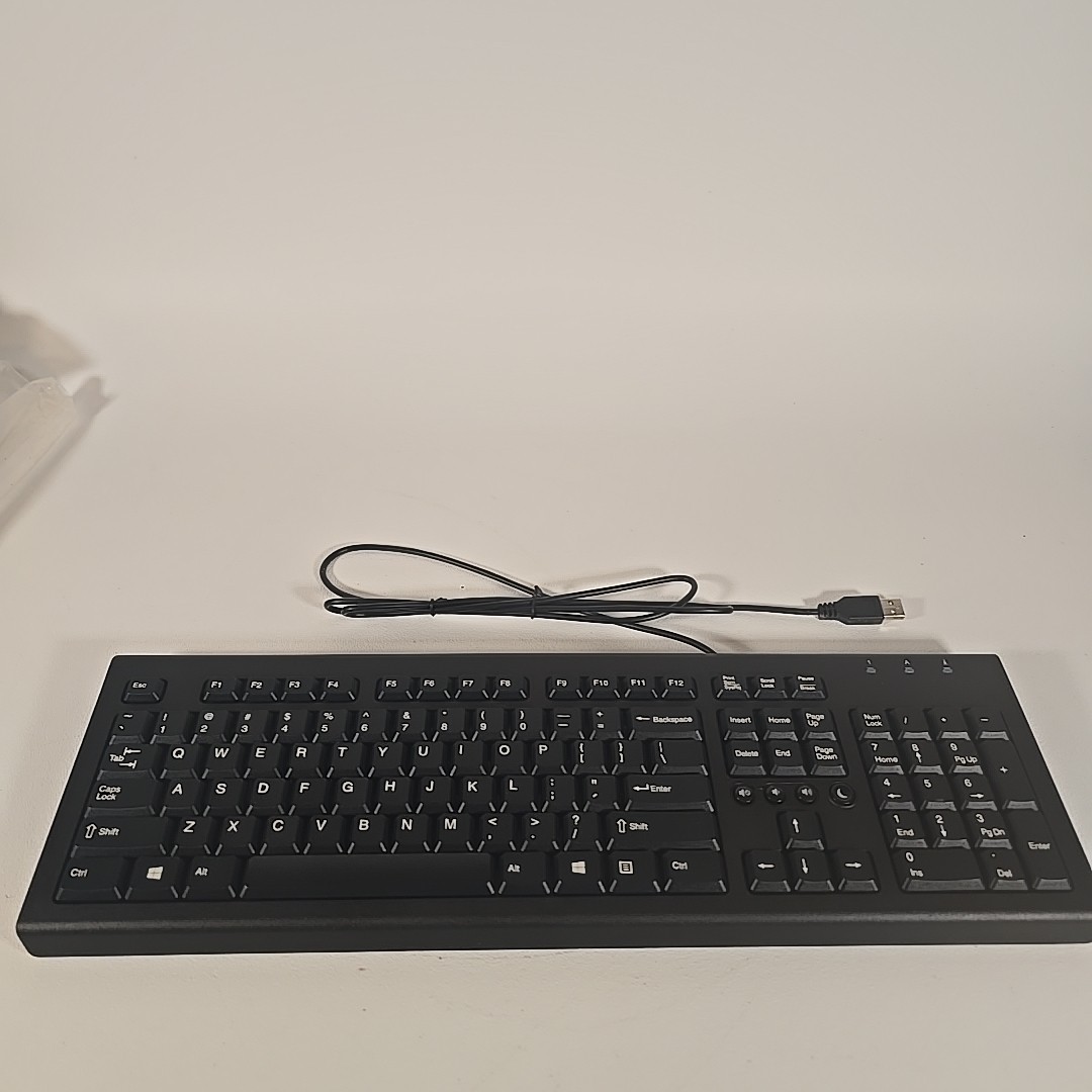 HP : KU-1516 Wired USB Desktop QWERTY Keyboard Black