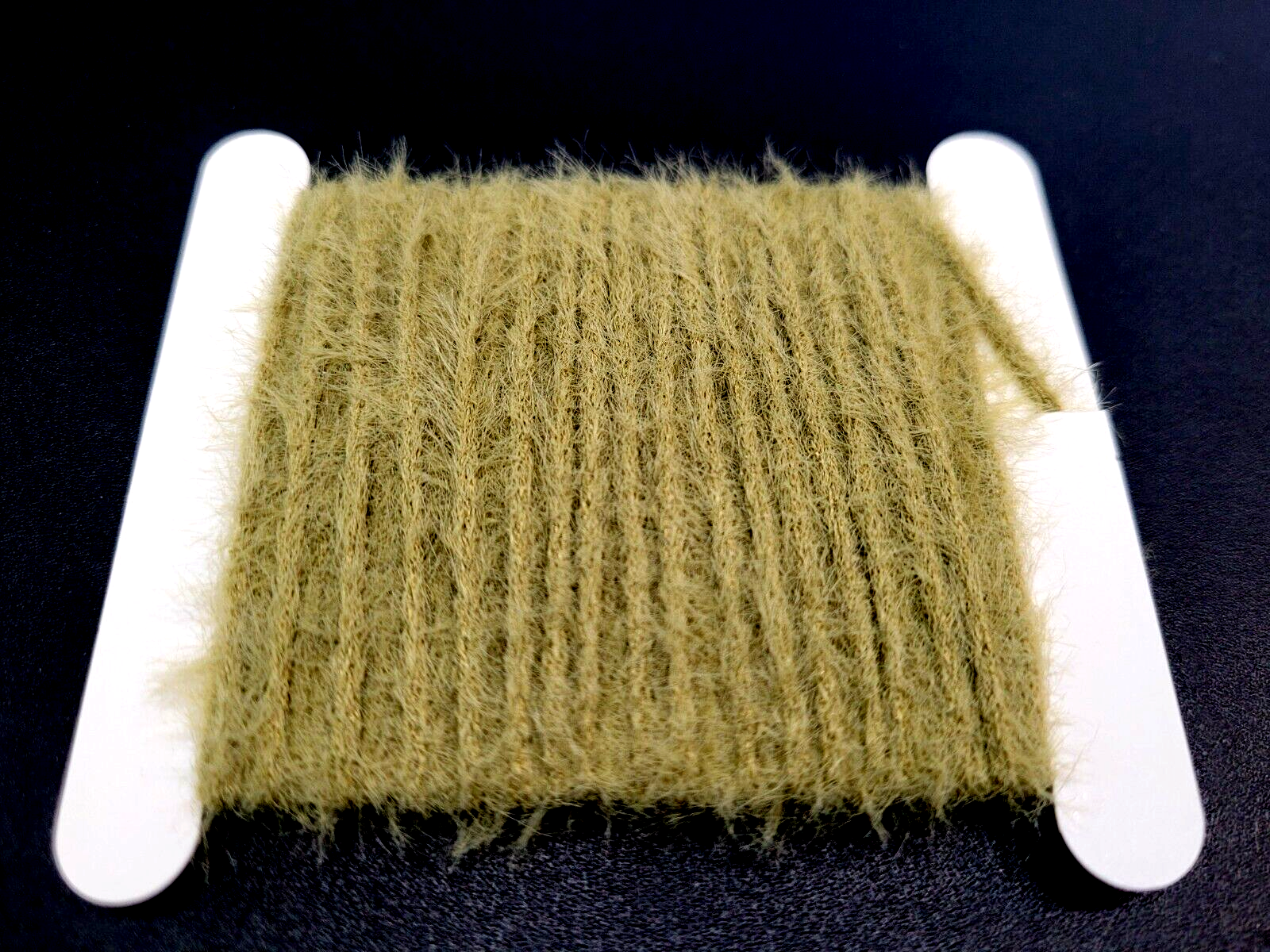 BUGGY CHENILLE - OLIVE - Small 2mm - 5 Yd. pc. - Fly & Jig Tying Material - NEW!