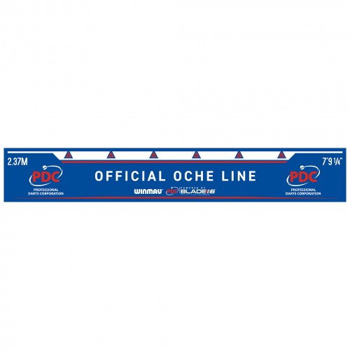 Winmau PDC Oche Throw Line 8767 - Blue