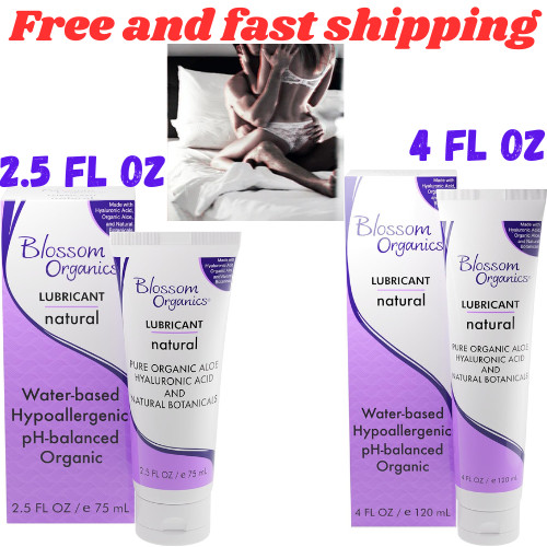 Blossom Lube Organics, Personal Lubricant for Women, pH Balanced, Non-Irritat...