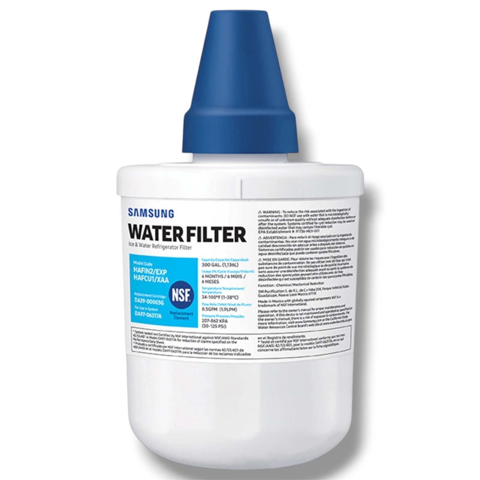 Genuine Samsung DA29-00003F Replacement Refrigerator Filter