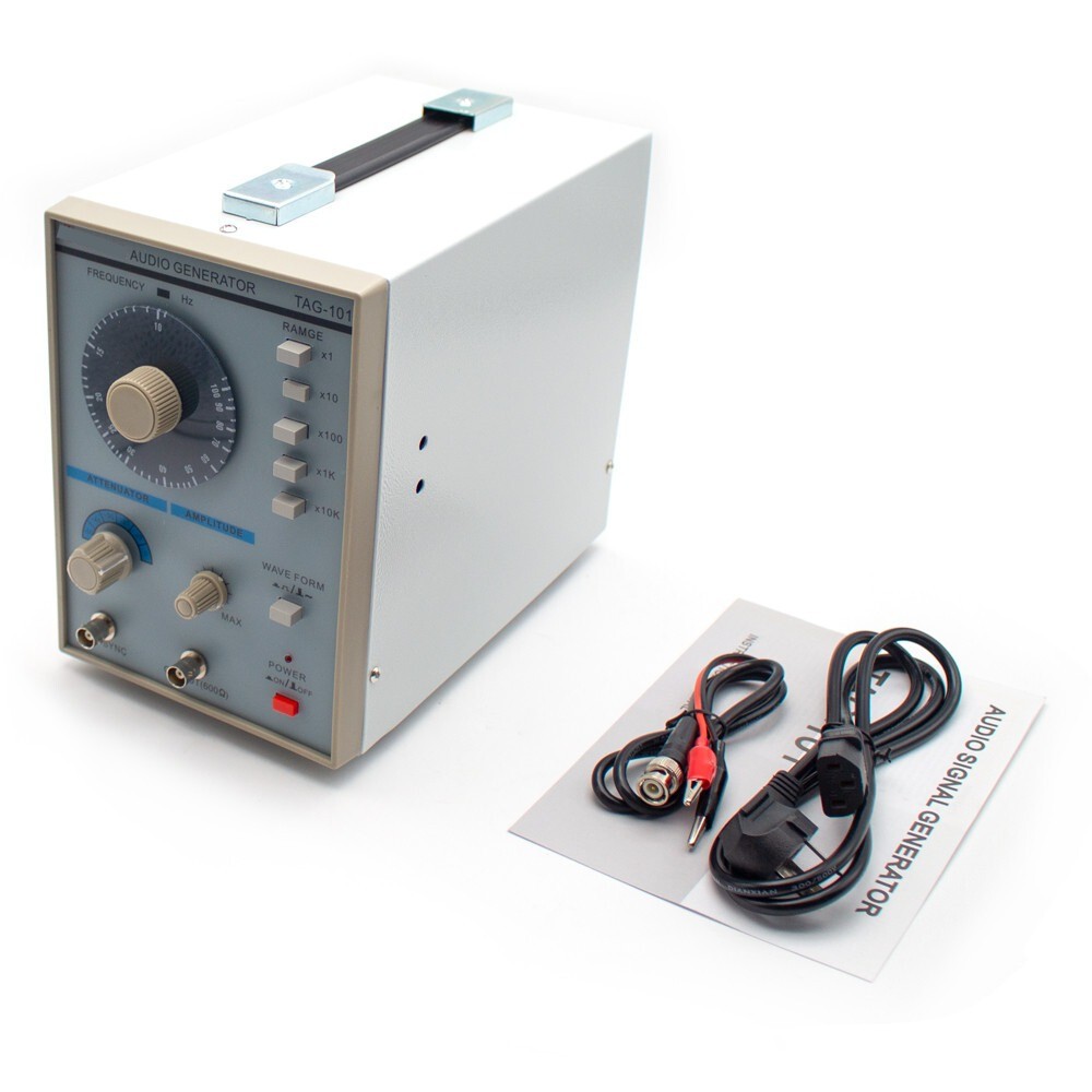 220V/110V TAG-101 Low Frequency Audio Signal Generator Signal Source 10Hz-1MHz