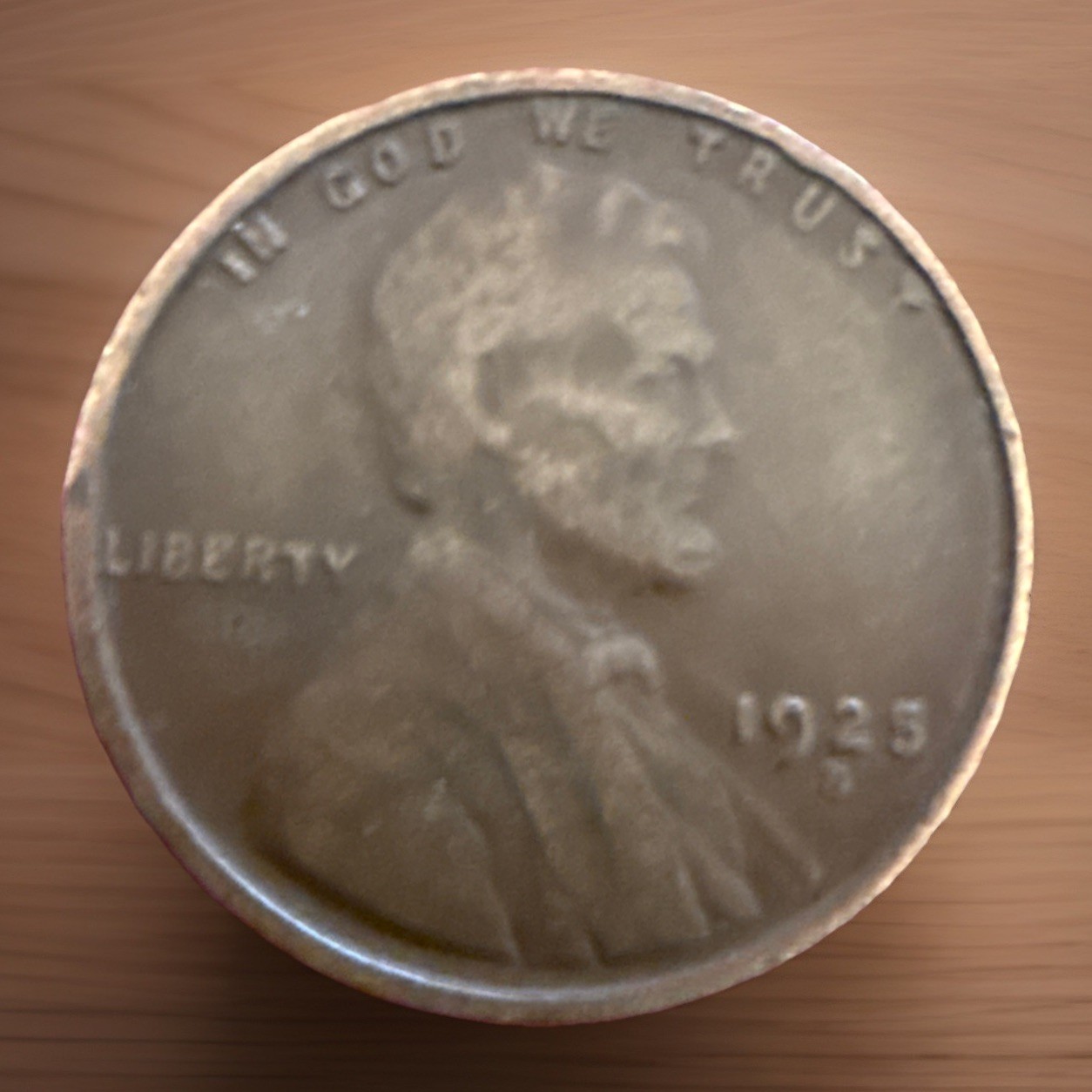 1925-S Lincoln Wheat Cent “Sold As Pictured” Fast Shipping #2403