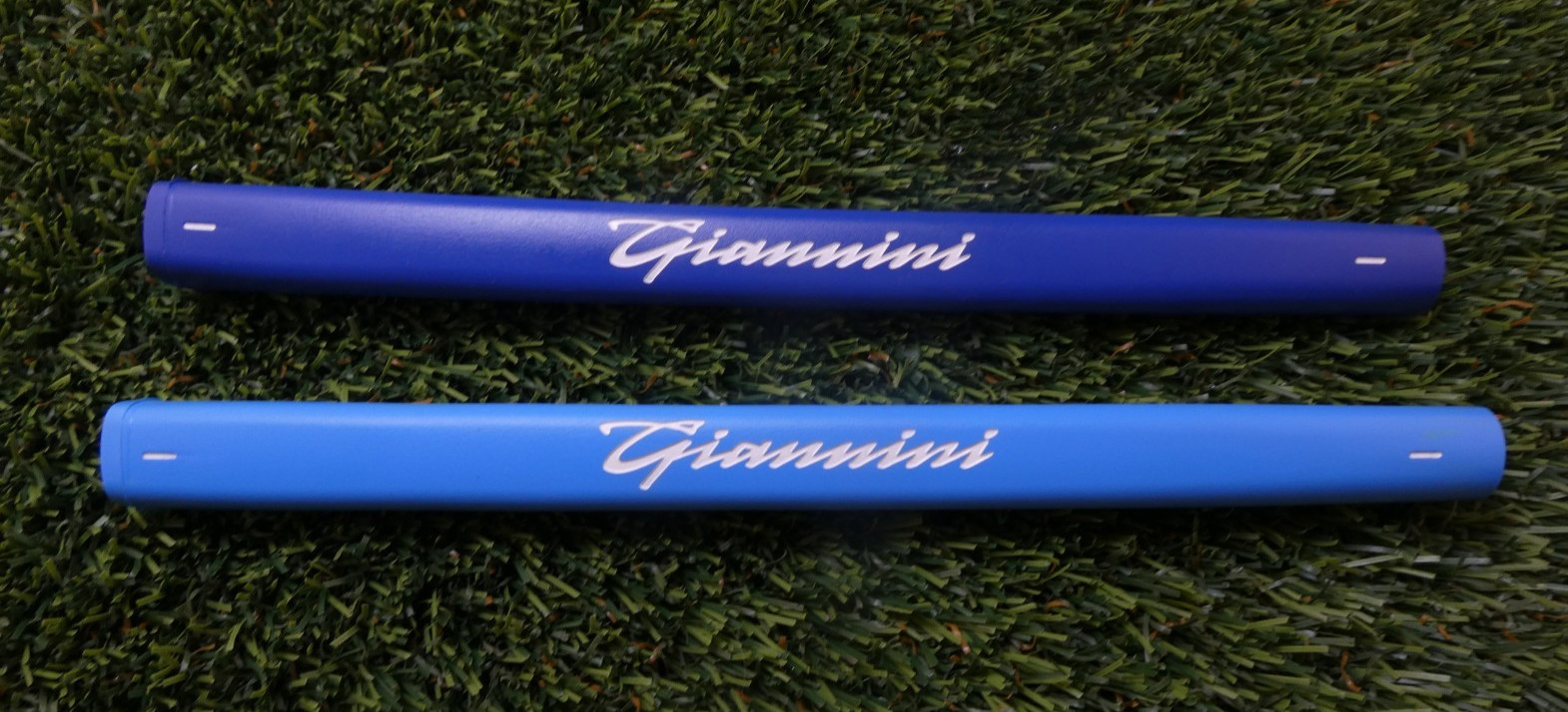2 NEW ! GIANNINI  " BLUE & DARK BLUE "  PURE Standard Size Golf Putter Grips