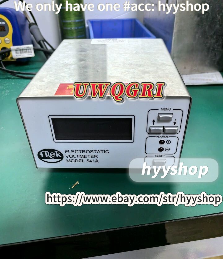 TRek Electrostatic VOLTMETER MODEL 541A#HL