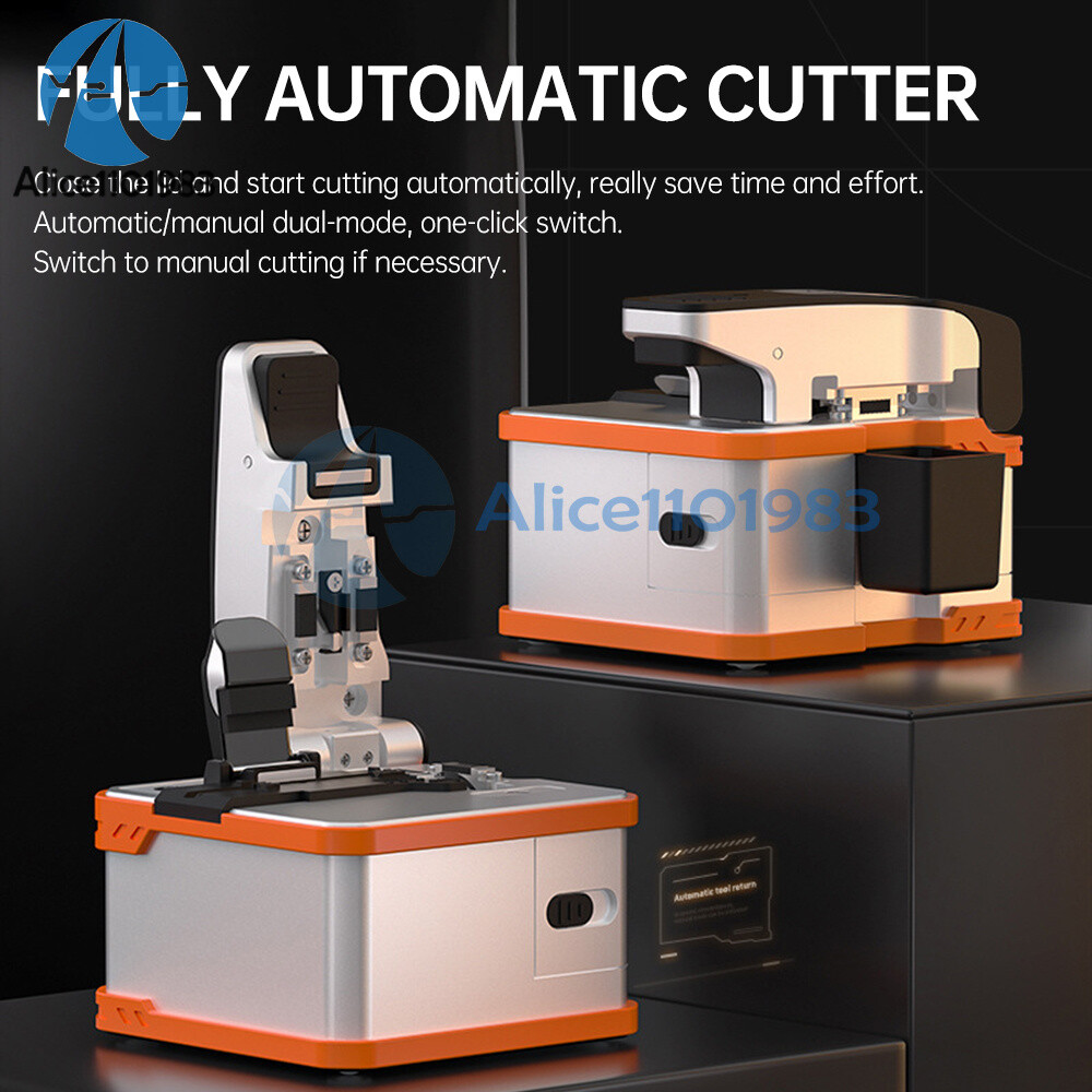 Electric High Precision Fiber Optic Cutter 3-in-1 Fiber Cleaver Tool Type-C