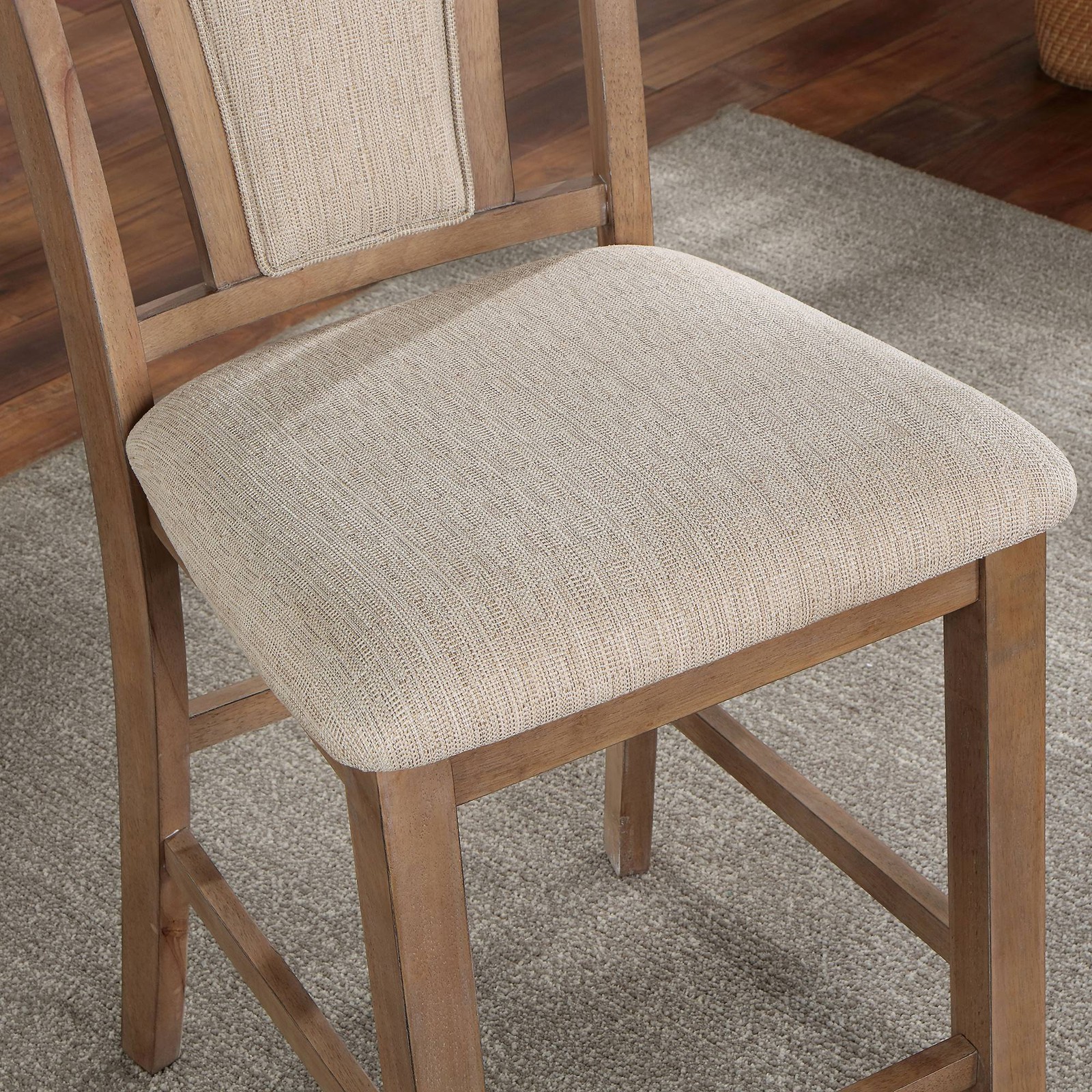 Arena 25 3/4" Natural Tone Wood Counter Stools Set of 2