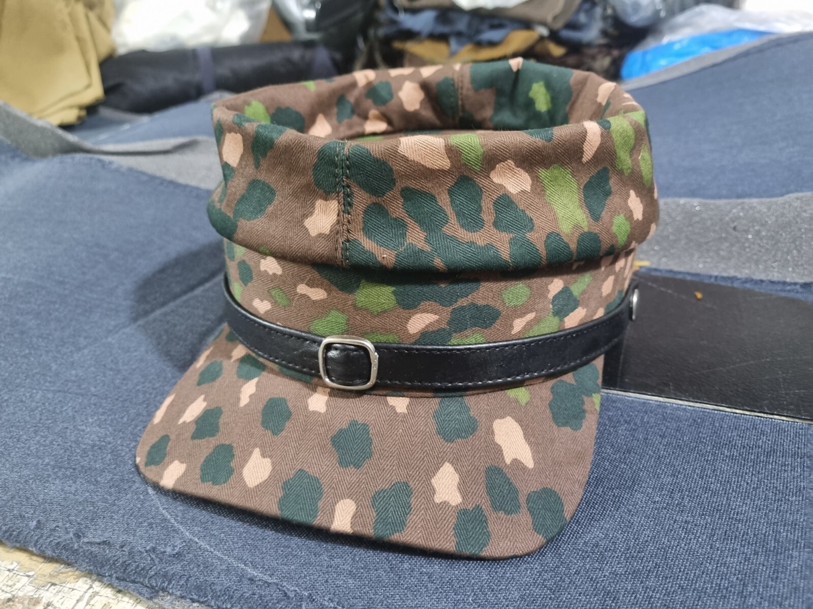 Civil War Style Forage Cap Camo Made Cap Maker