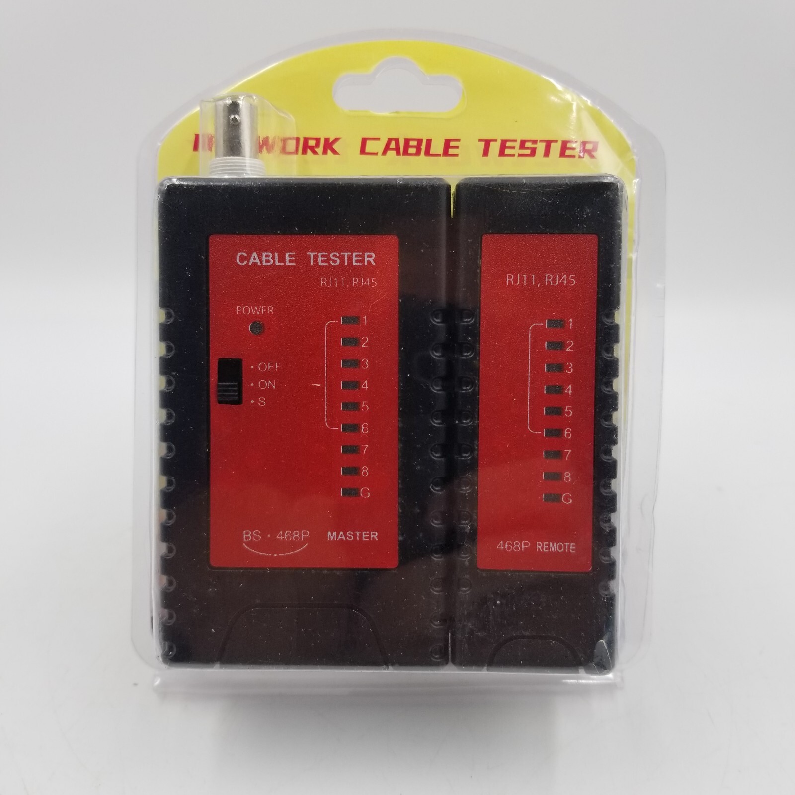 Network LAN Cable Wire Tester & PoE BS-468P Multifunctional Network Tester