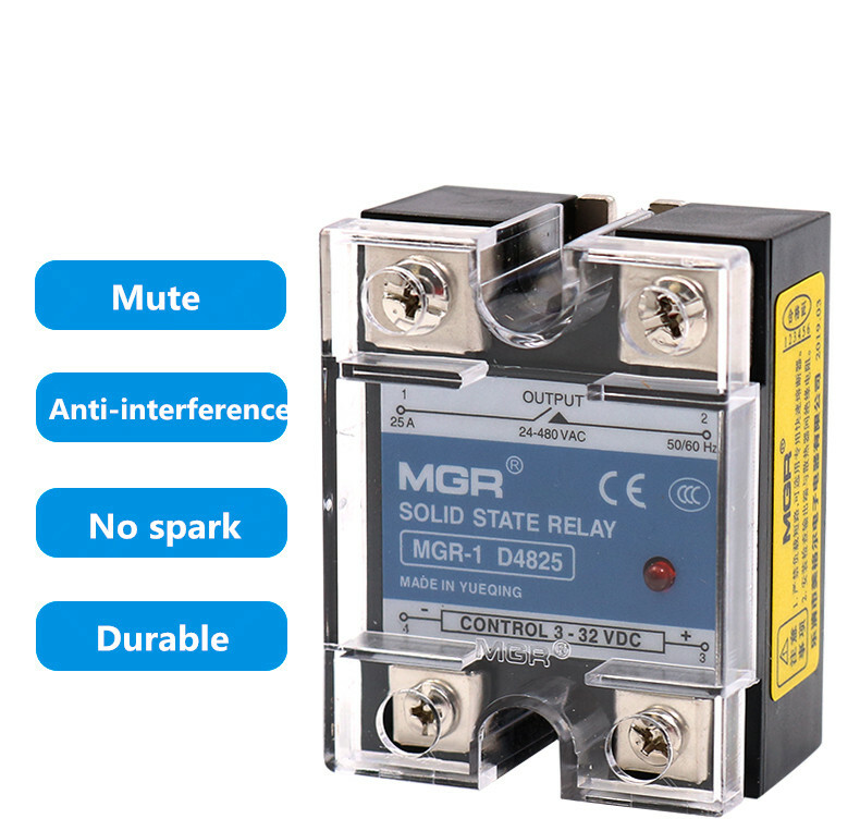 10A~150A MGR-1 single-phase solid state relay SSR DC-AC 4-480VAC/3-32VDC