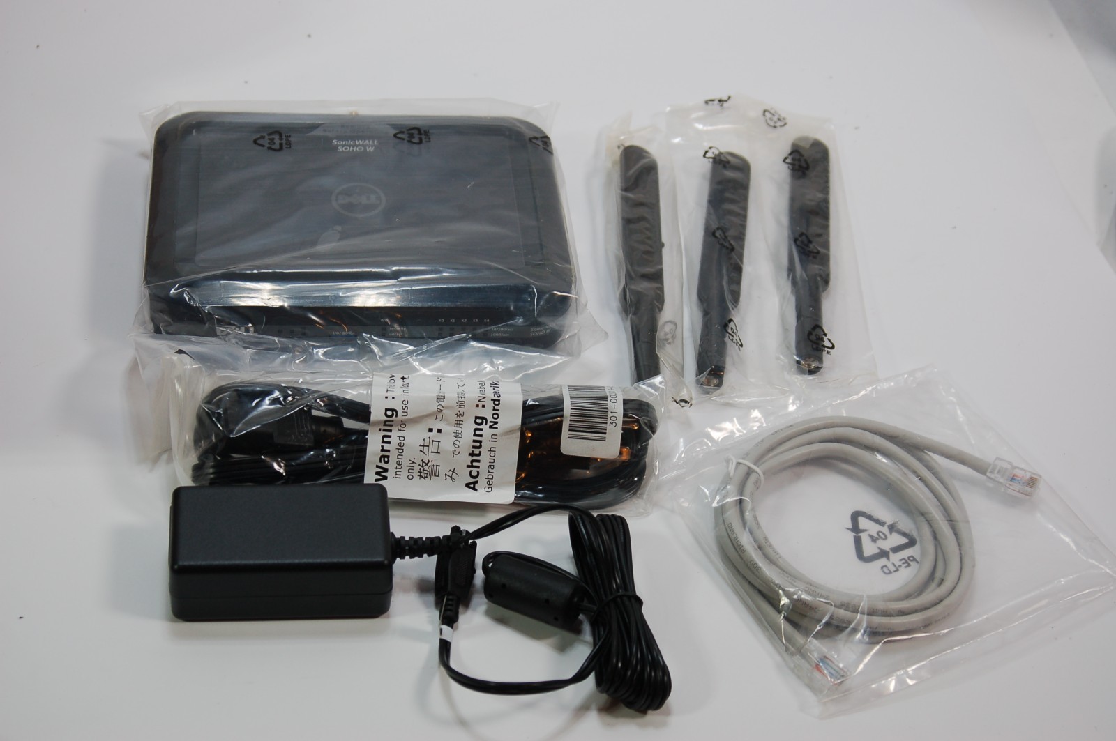 Dell SonicWall SOHO W Wireless-N  Network Security Appliance 01-SSC-0218 Sealed