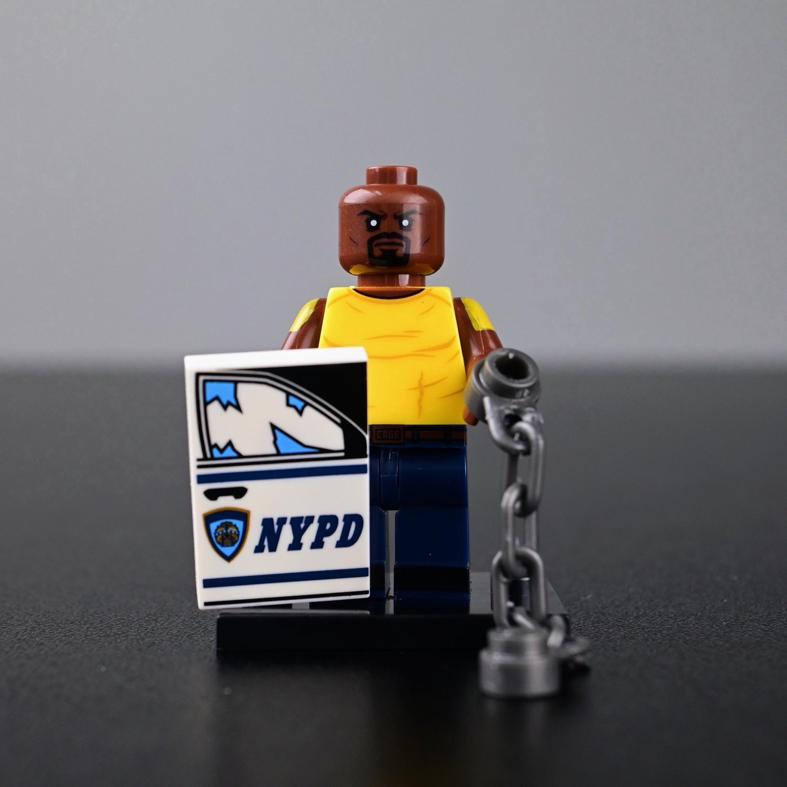 LEGO Marvel Luke Cage Daredevil Custom Minifigure