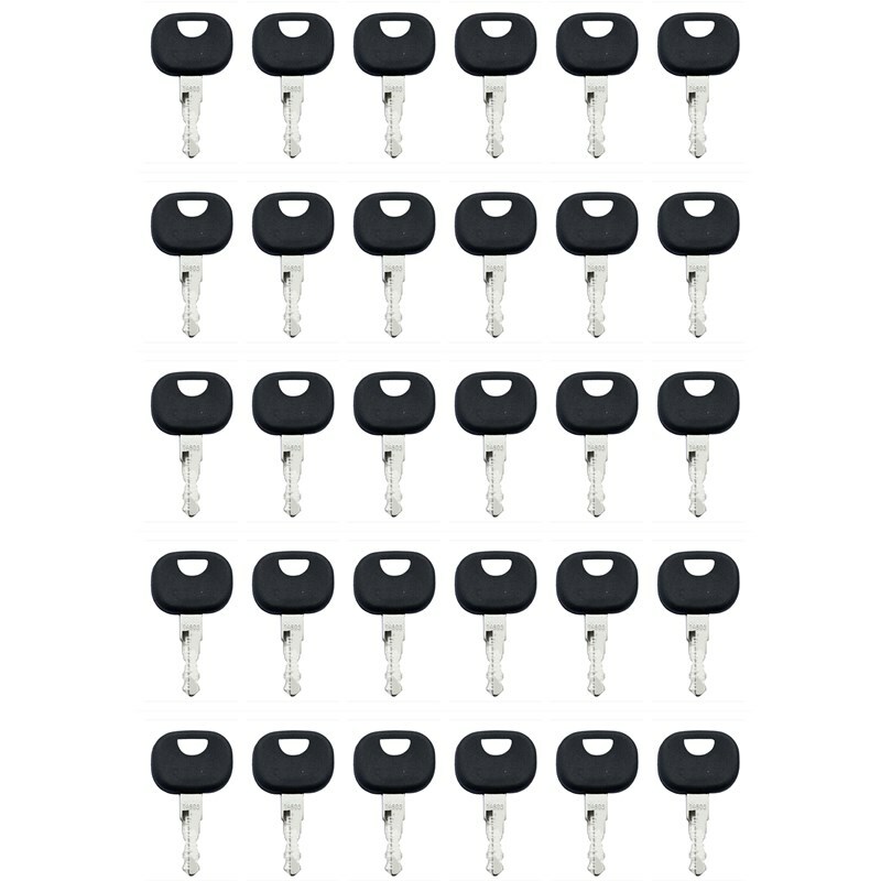 30pc FIT   14603  Roller Compaction Equipment Ignition Keys
