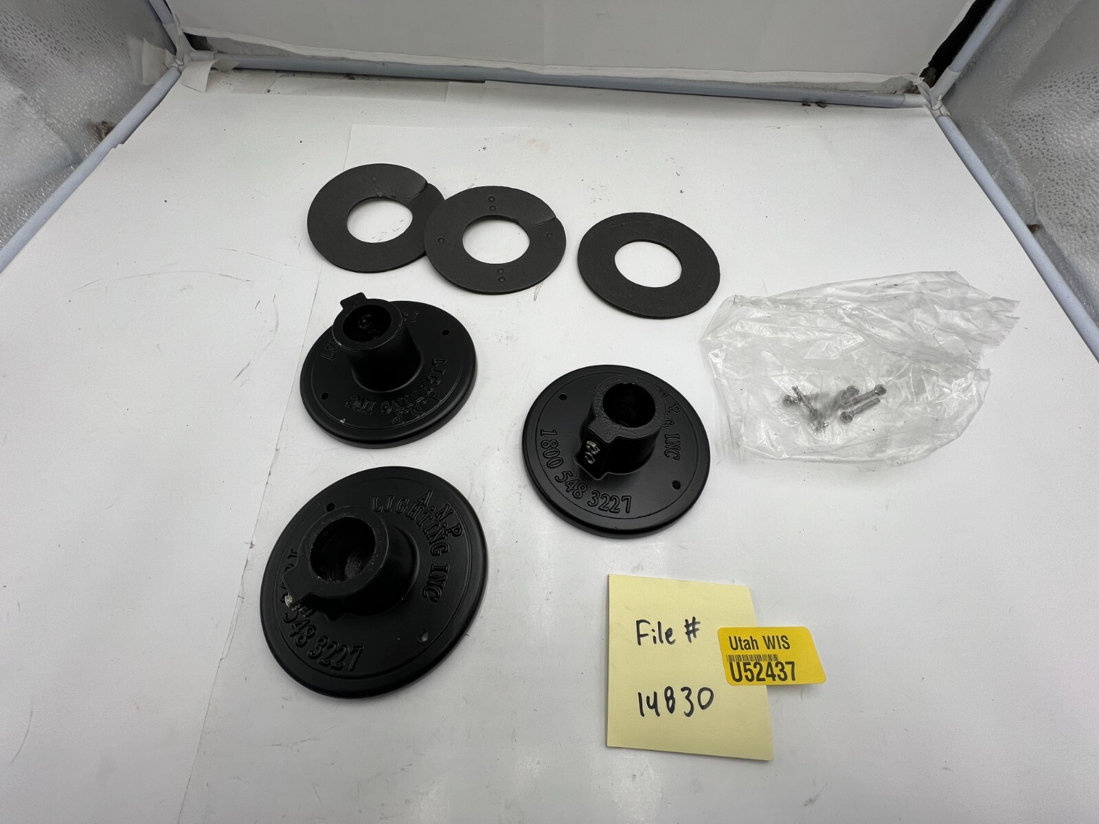 A.N.P Lightning INC Cast Back Plate *Black