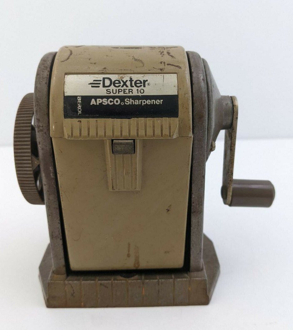 VINTAGE DEXTER SUPER 10 - APSCO PENCIL SHARPENER