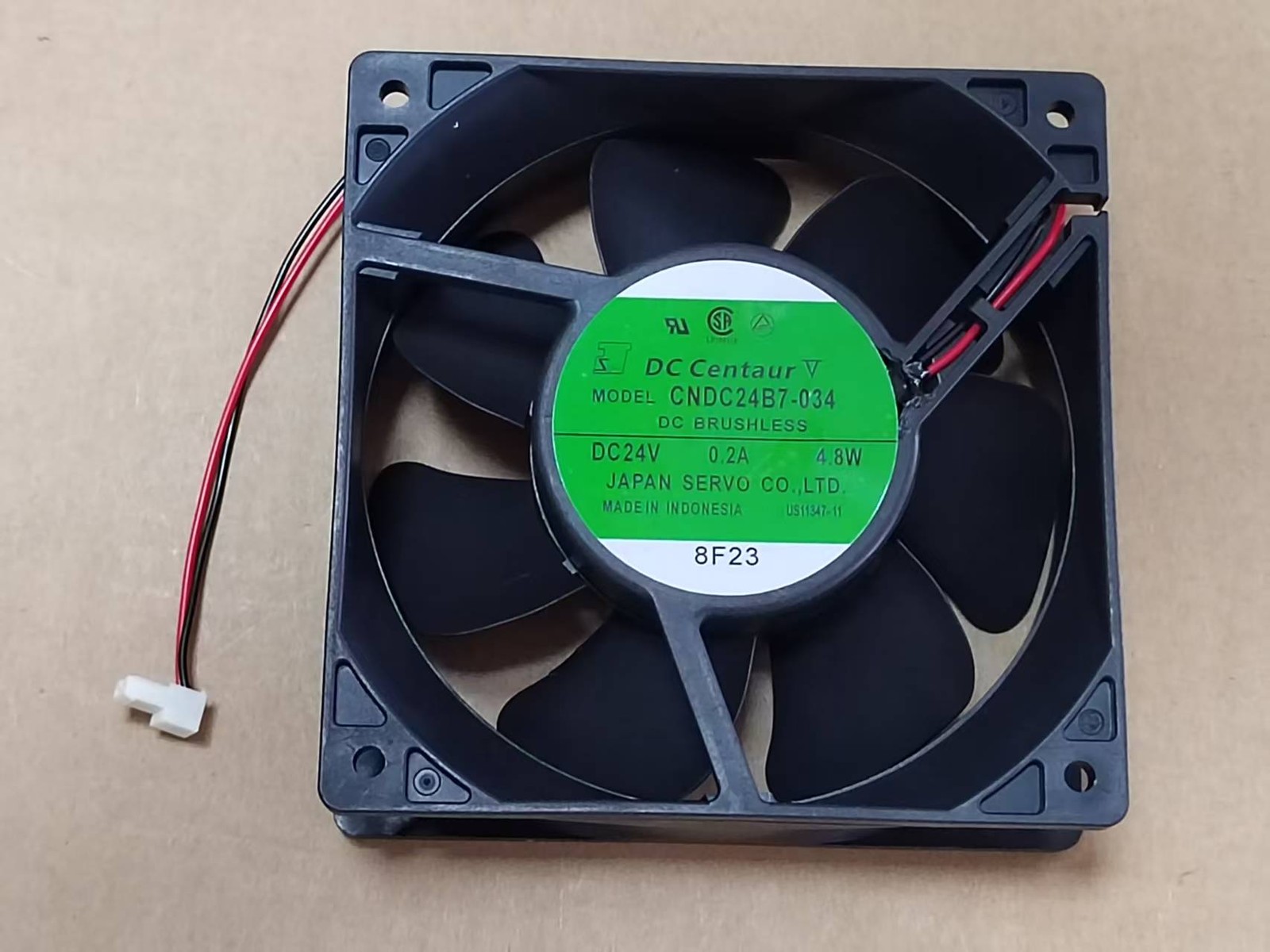 Servo 12038 CNDC24B7-034 DC24V 0.2A 4.8W 120 * 38MM inverter fan