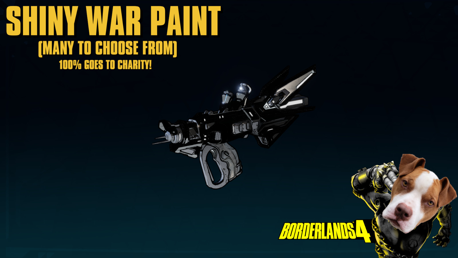 LVL 60 Borderlands 4 - SHINY WAR PAINT REPKIT - U PICK - 100% CHARITY!