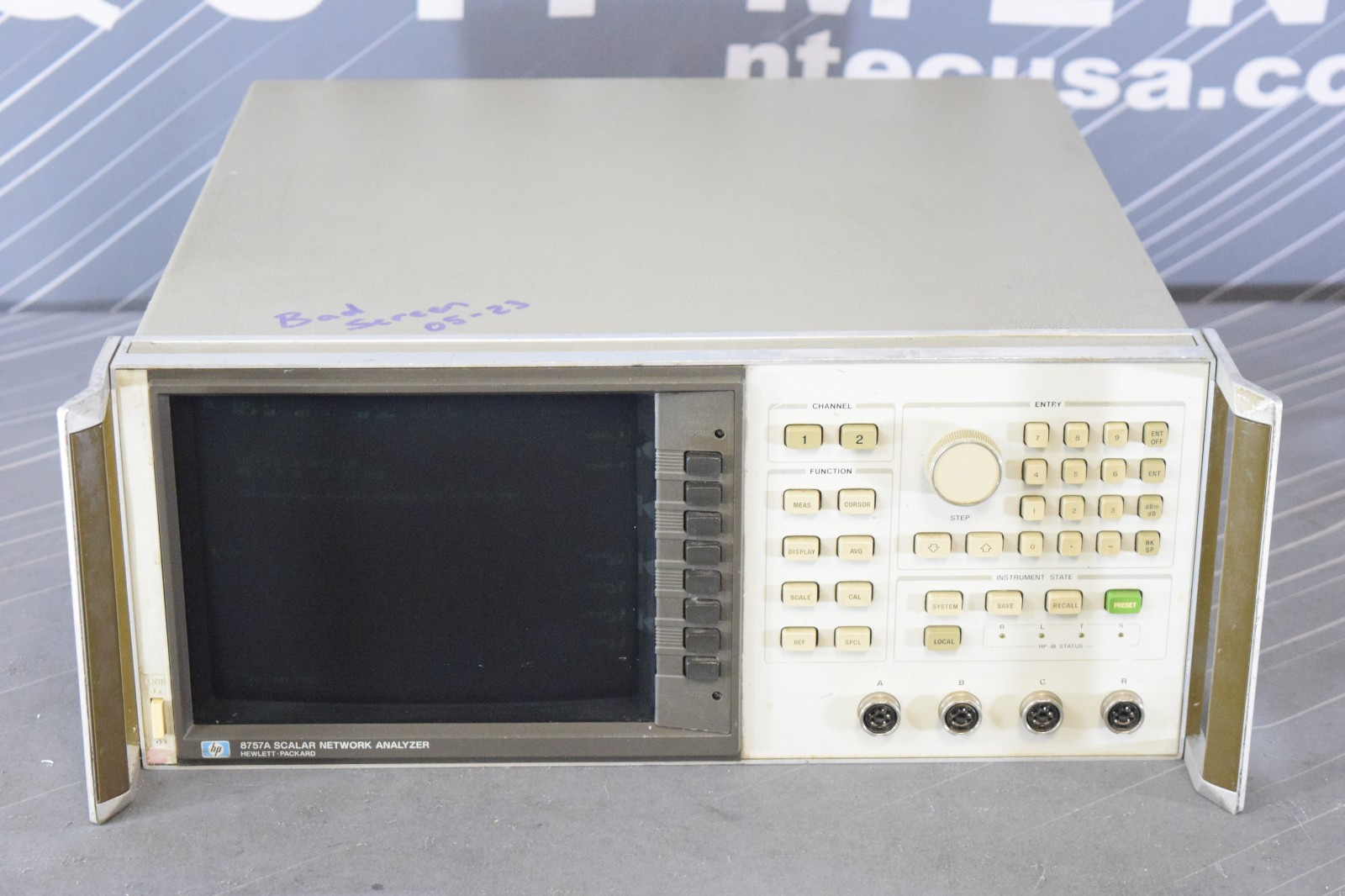 HP 8757A Scalar Network Analyzer