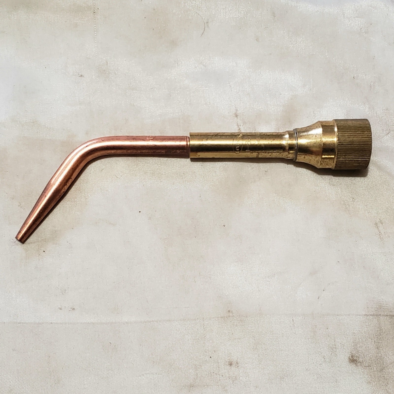 Harris D-85 Gas Mixer & 23A90-0 Size 0 Welding Brazing Tip Nozzle Fits 85