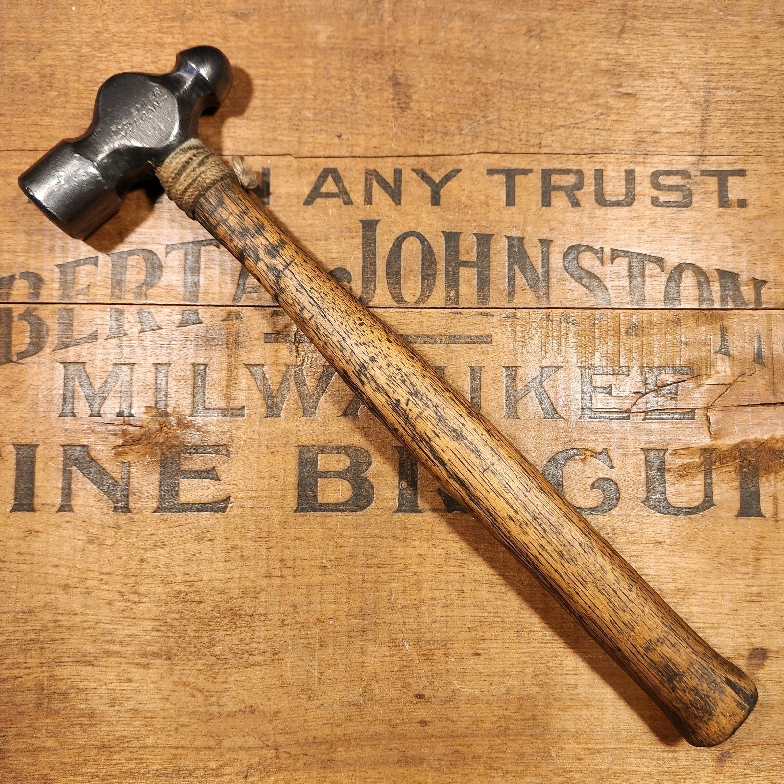 True Temper Vulcan Ball Peen Hammer Vtg