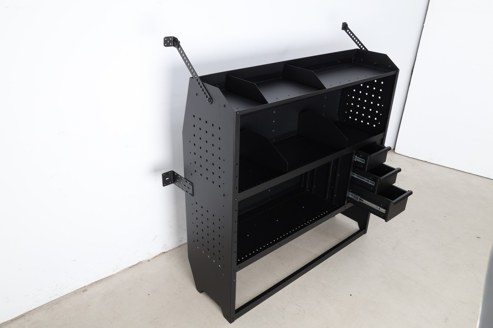42"Wx43"Hx13"D Van Shelving for Ford Transit Connect,Ram Promaster City w/drawer