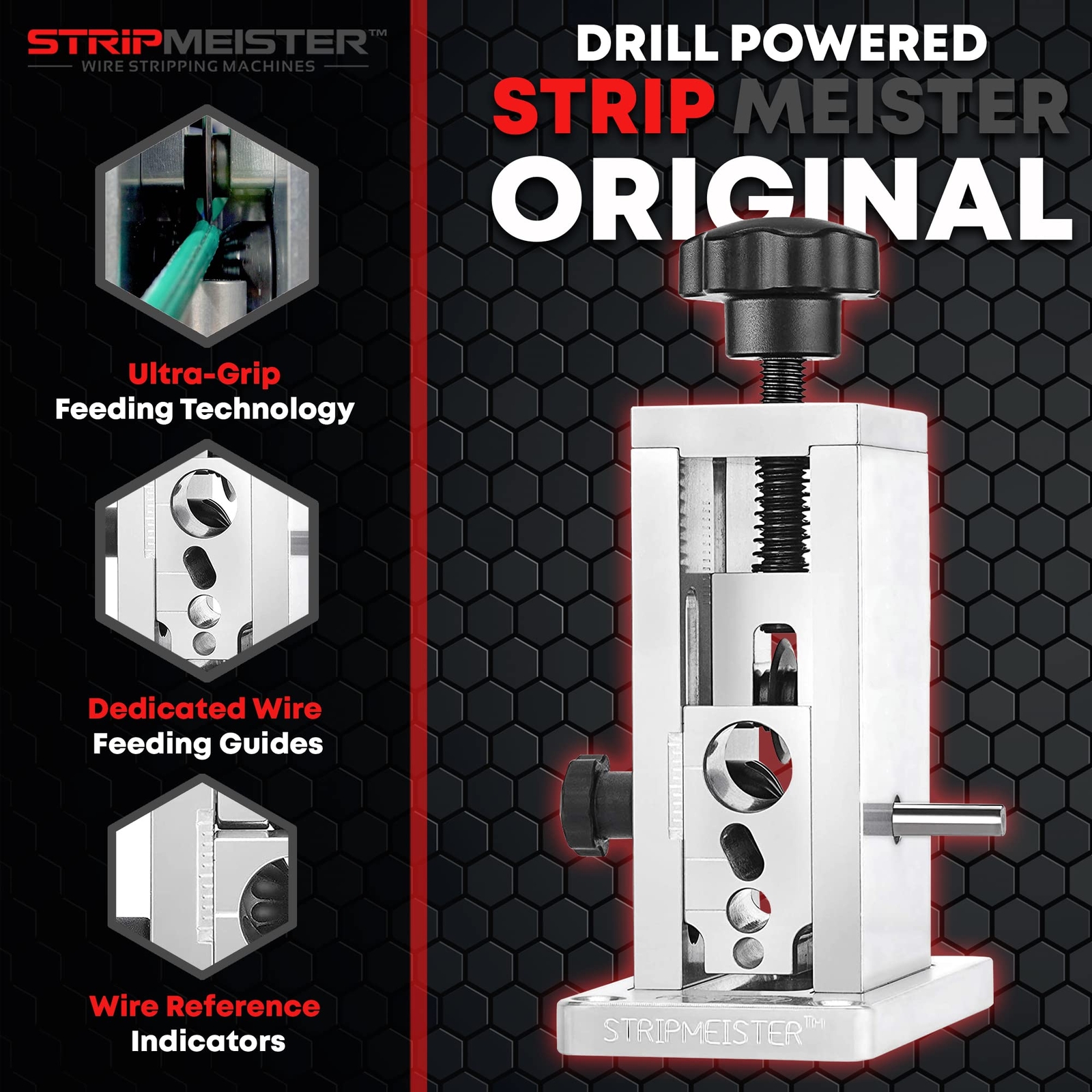 Manual Wire Stripper Machine Drill-Powered for Easy Copper Wire Stripping