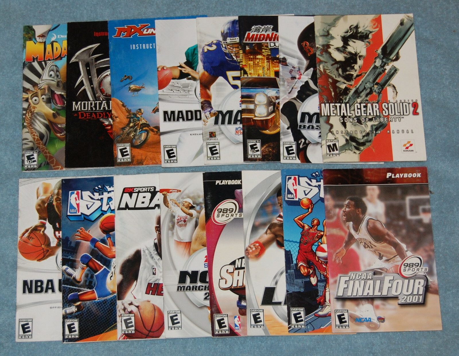 Gun Sony Playstation 2 Manual (Manual Only)
