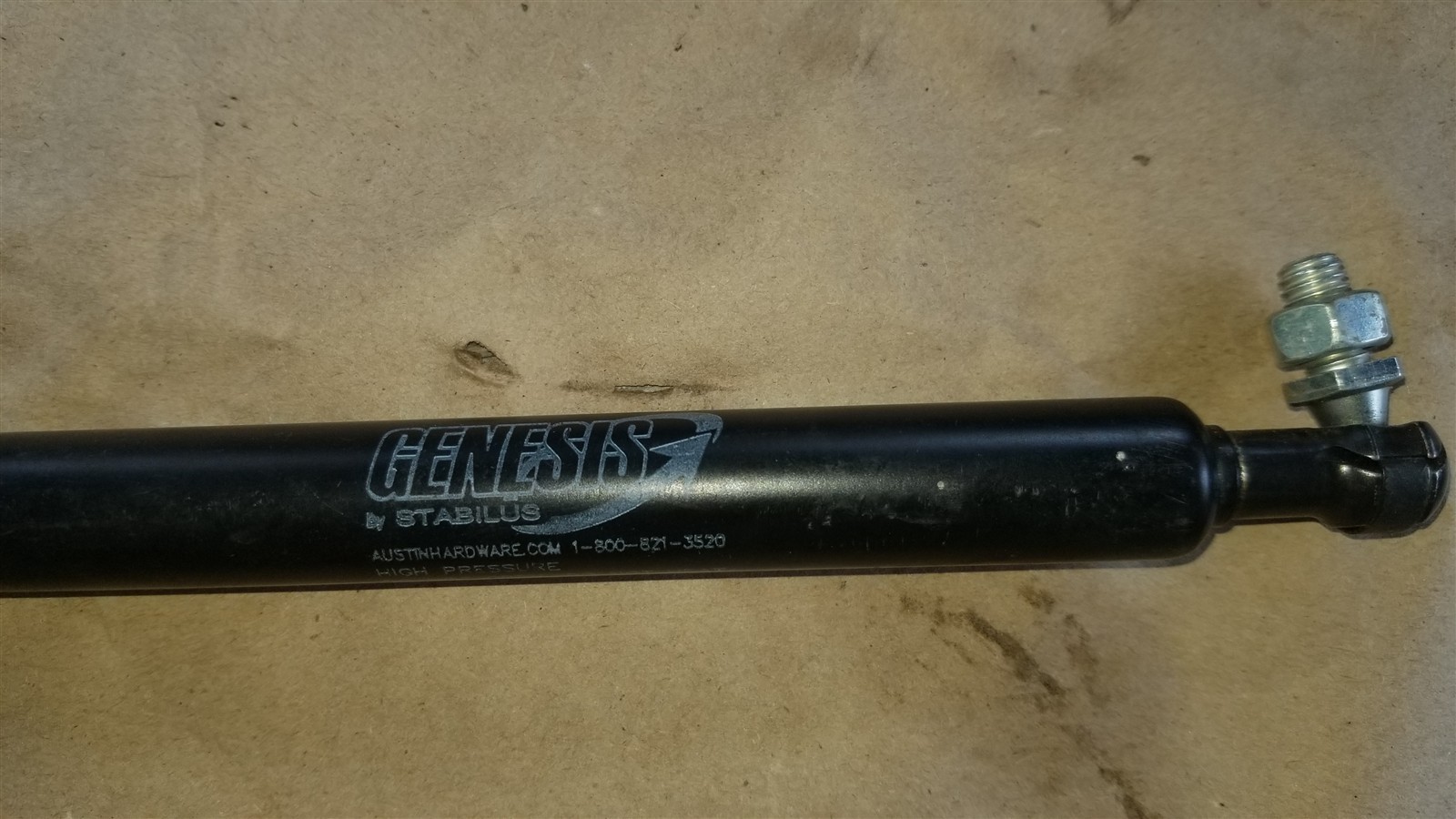 Genesis Gas Spring 6345US- 15.256" Extended 34 lbs. Force