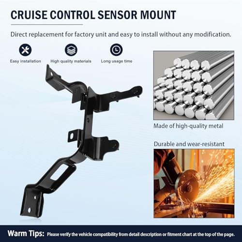 Cruise Control Distance Sensor Bracket Mount for Rogue 2017-2019 Replace#