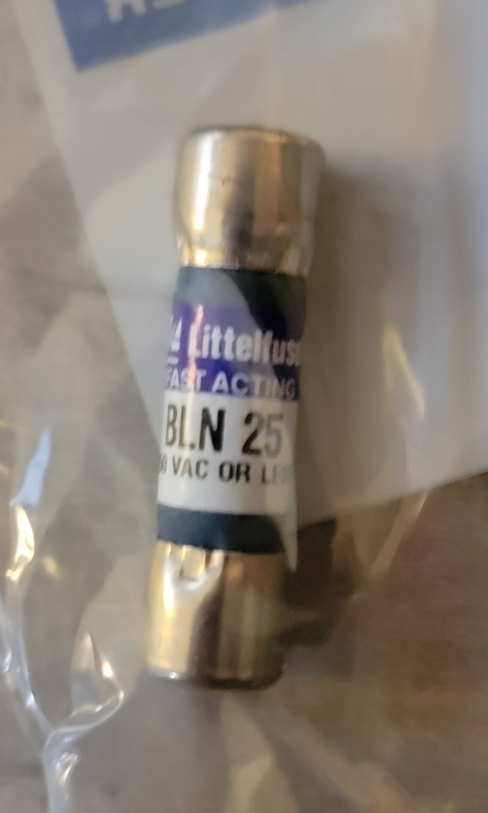 M0805201 Amana Menumaster Fuse-25A Genuine OEM AMAM0805201 NEW AXP20