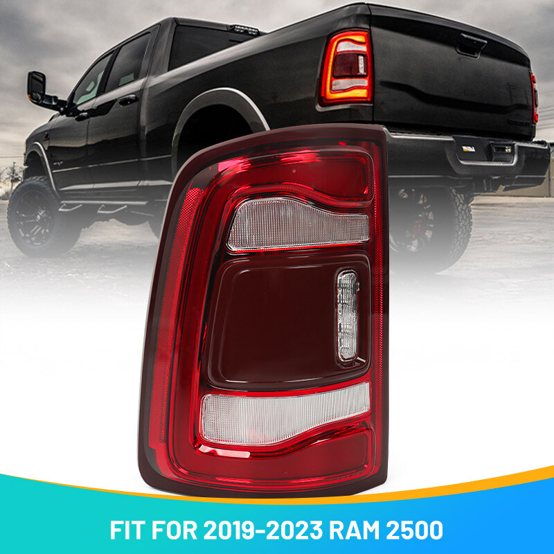 LED Left Red W/o Blind Spot Tail Light For Ram 2500 3500 2019-2024 68361717AD