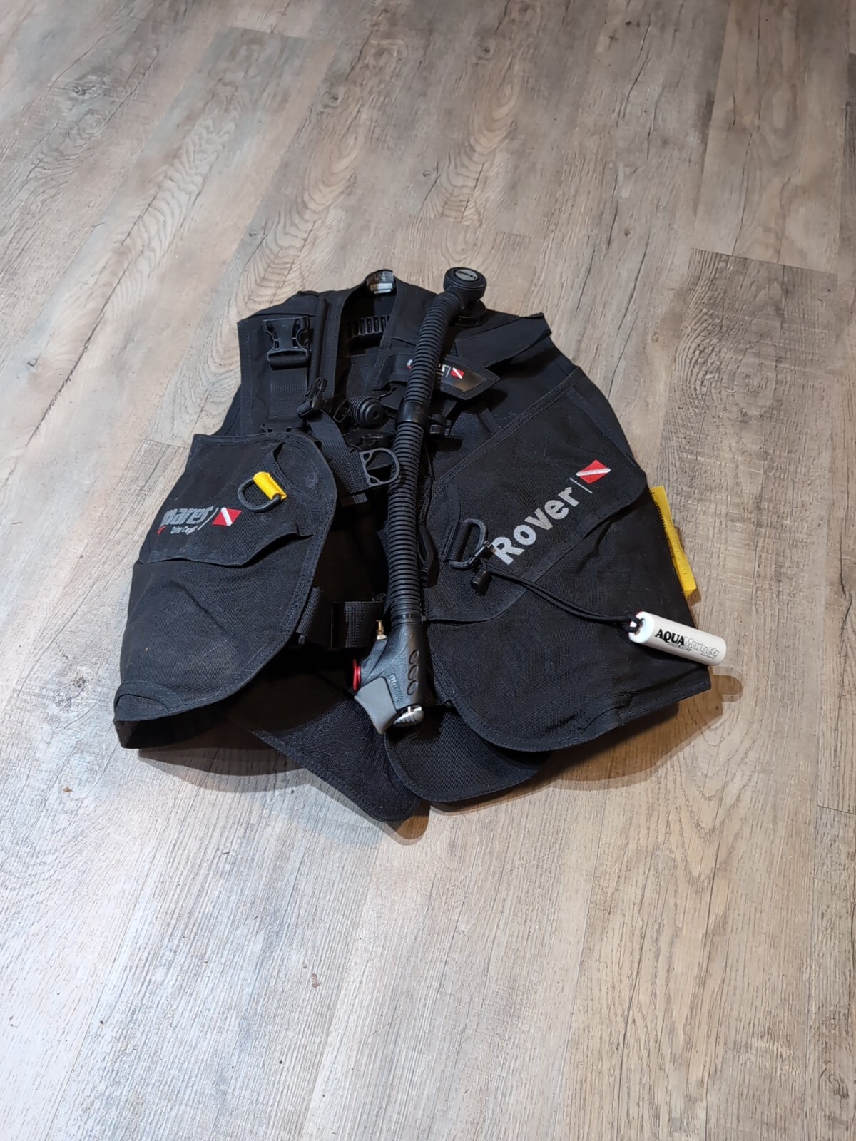 Mares Rover BCD N160 Medium With Bonus Aquamaraca Scuba Sonics Sound Device