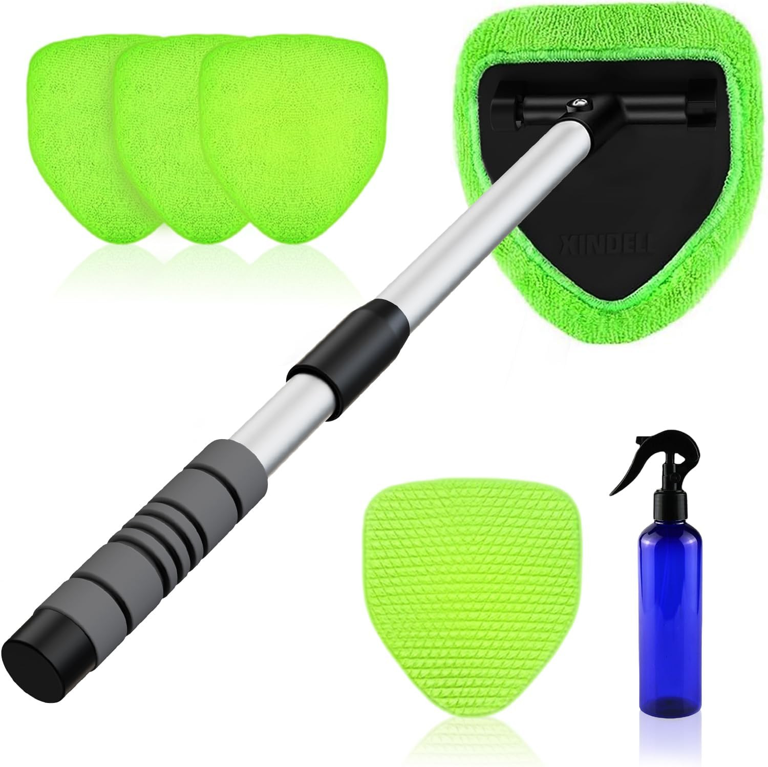 24-Inch Windshield Cleaner Tool – Upgrade Large Head Car Interior&Exterior Windo