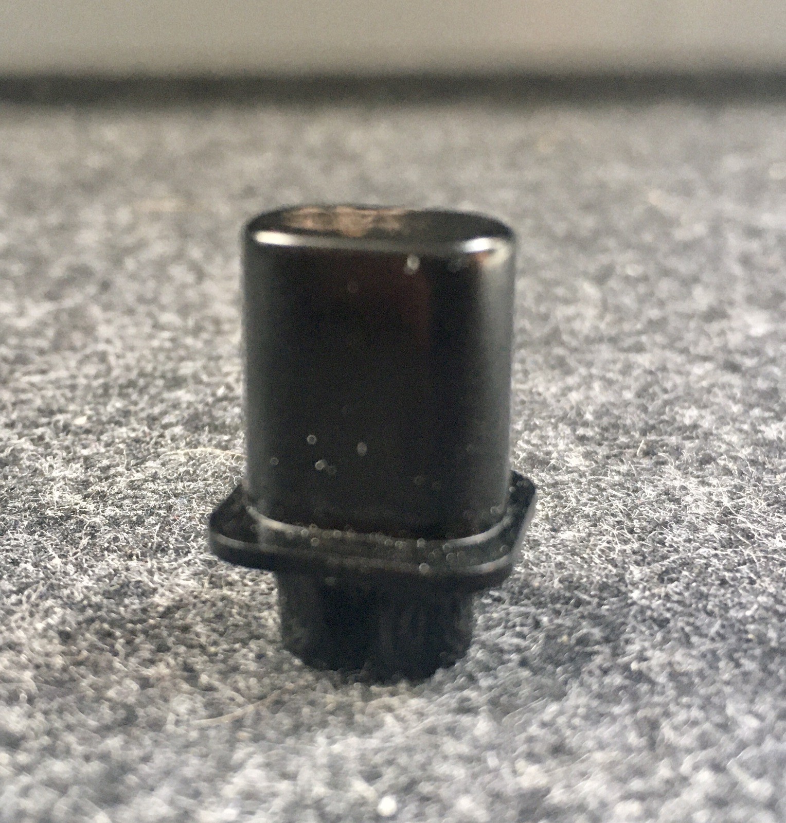 Black Top Hat Switch Tip Pickup Switch Knob fits USA Tele Telecaster