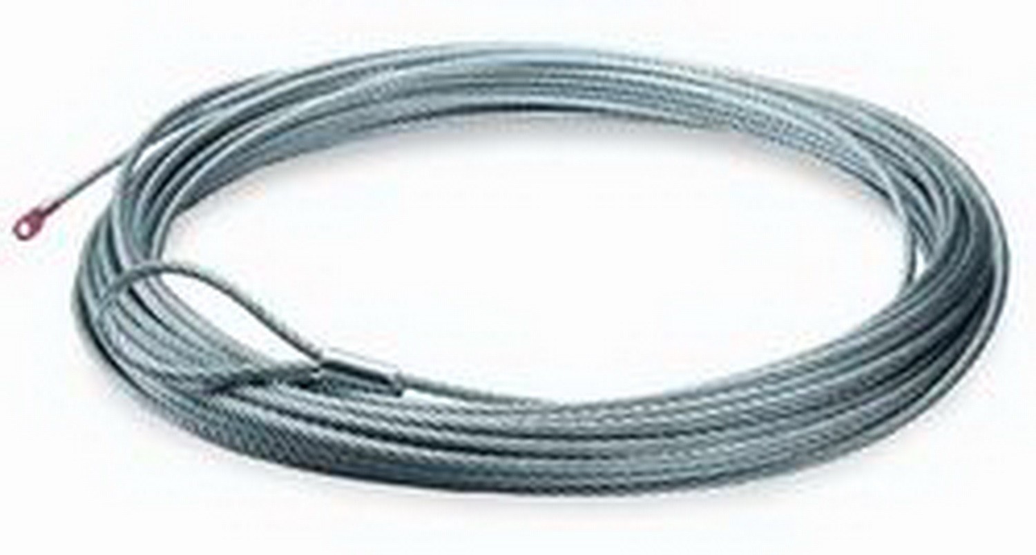 Warn 60076 Wire Rope Assembly 5/16 Inch Diameter x 50 Foot Length