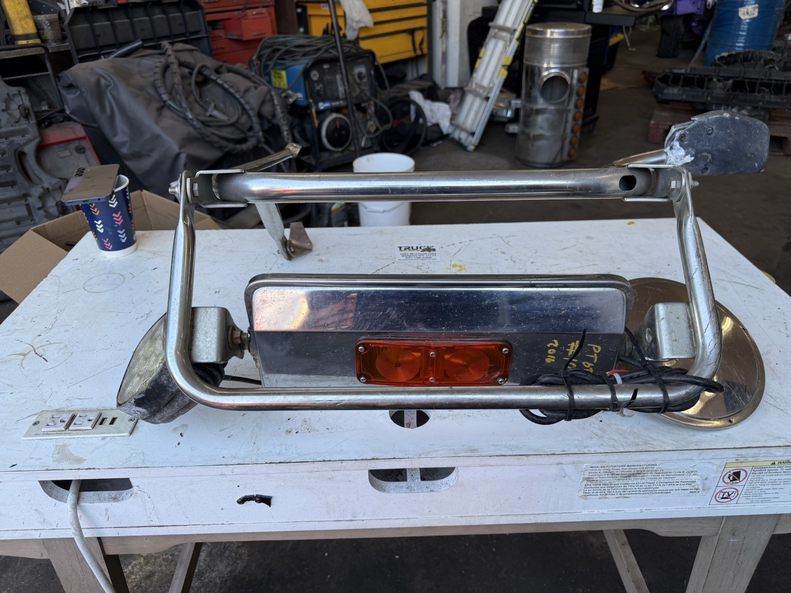 OEM PETERBILT 365 367 388 389 FULL MIRROR ASSEMBLY DRIVER LEFT SIDE LH